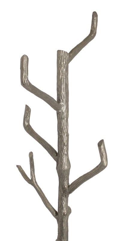 Urban Designs Tree Branch Aluminum Coat Rack Reviews Wayfair   Tree Branch Aluminum Coat Rack 